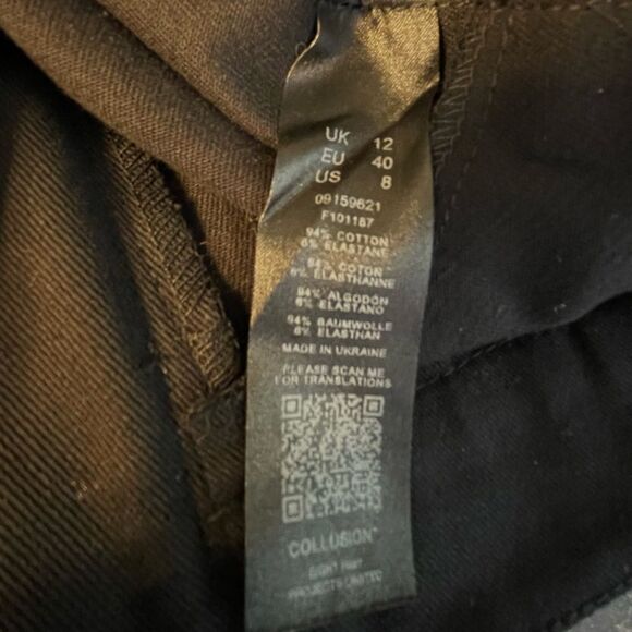 ASOS Collusion Brand Pants w/ Zipper Detail 8 - Picture 7 of 7